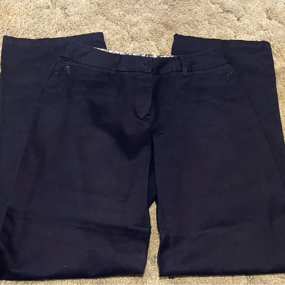 Liz Claiborne Navy Blue Military Style Jacket with Navy Blue Matching Pant - Picture 7 of 9